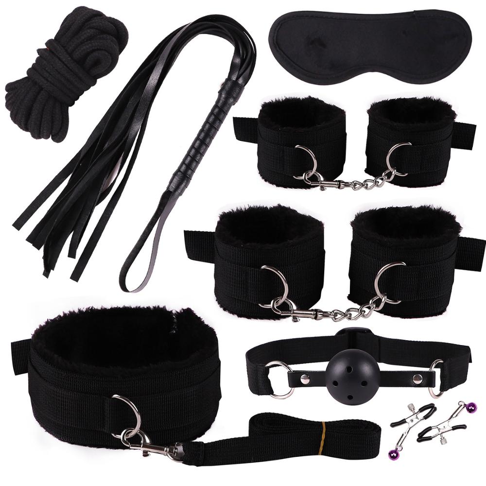 BDSM Set For Couples - Bondage Set (8-11 PCS)