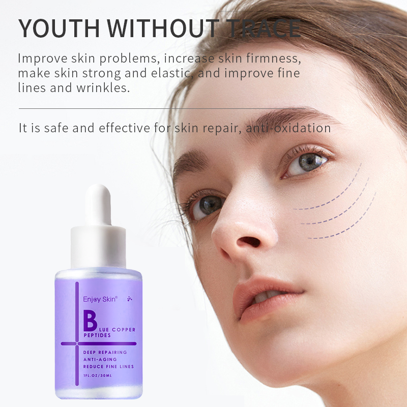 Organic Vegan Anti Aging Copper Peptide Face Serum by Enjoy Skin