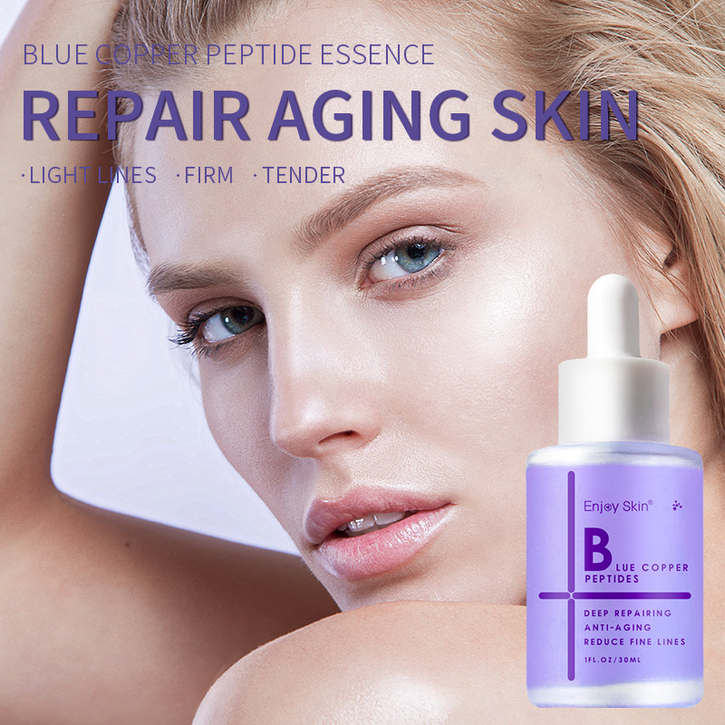 Organic Vegan Anti Aging Copper Peptide Face Serum by Enjoy Skin
