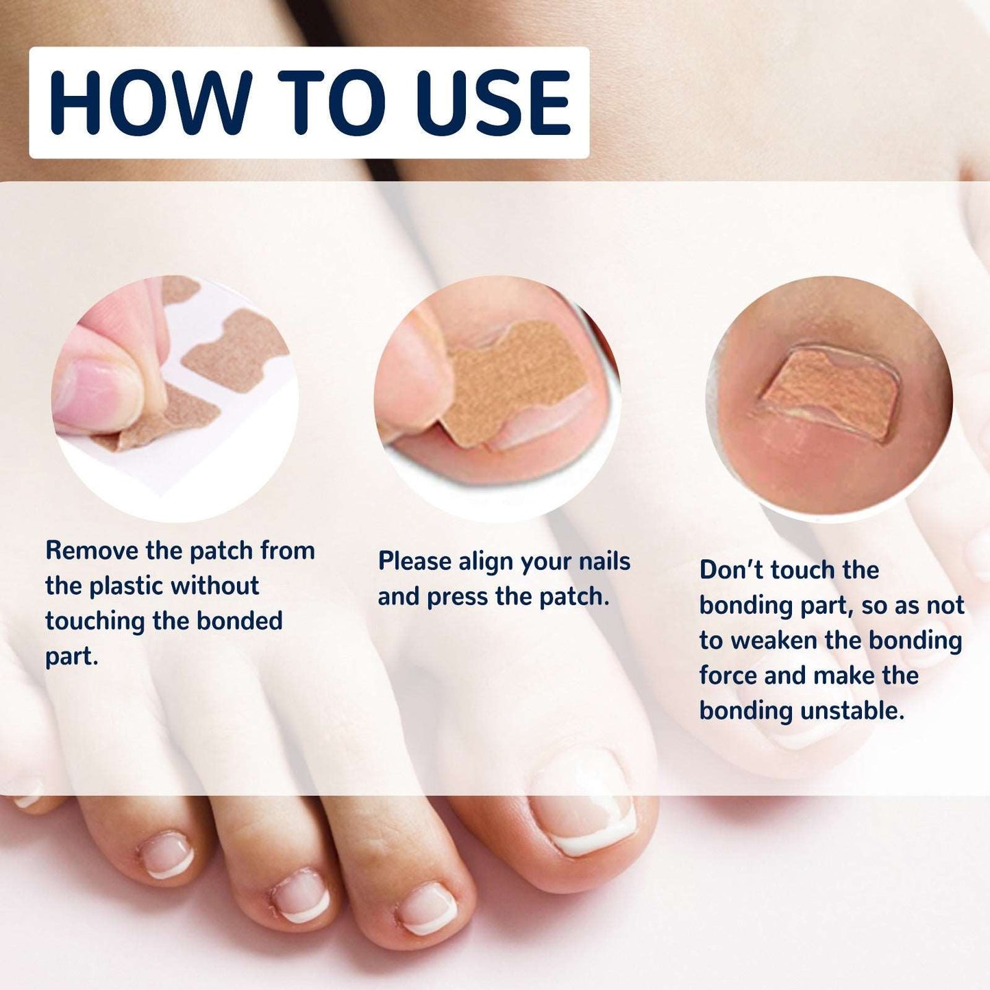 EELHOE toe nail correction patch
