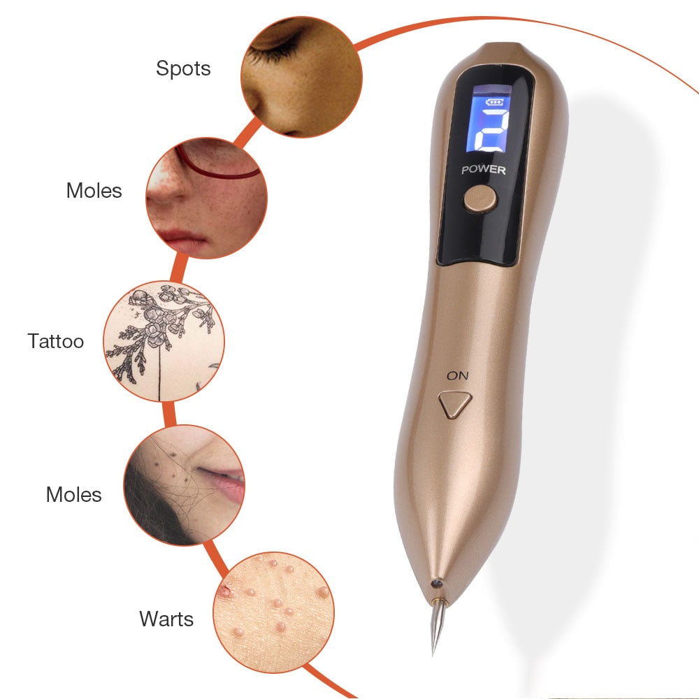 Dark Spot, Mole, Tattoo, Freckle & Wart Removal Laser Plasma Pen
