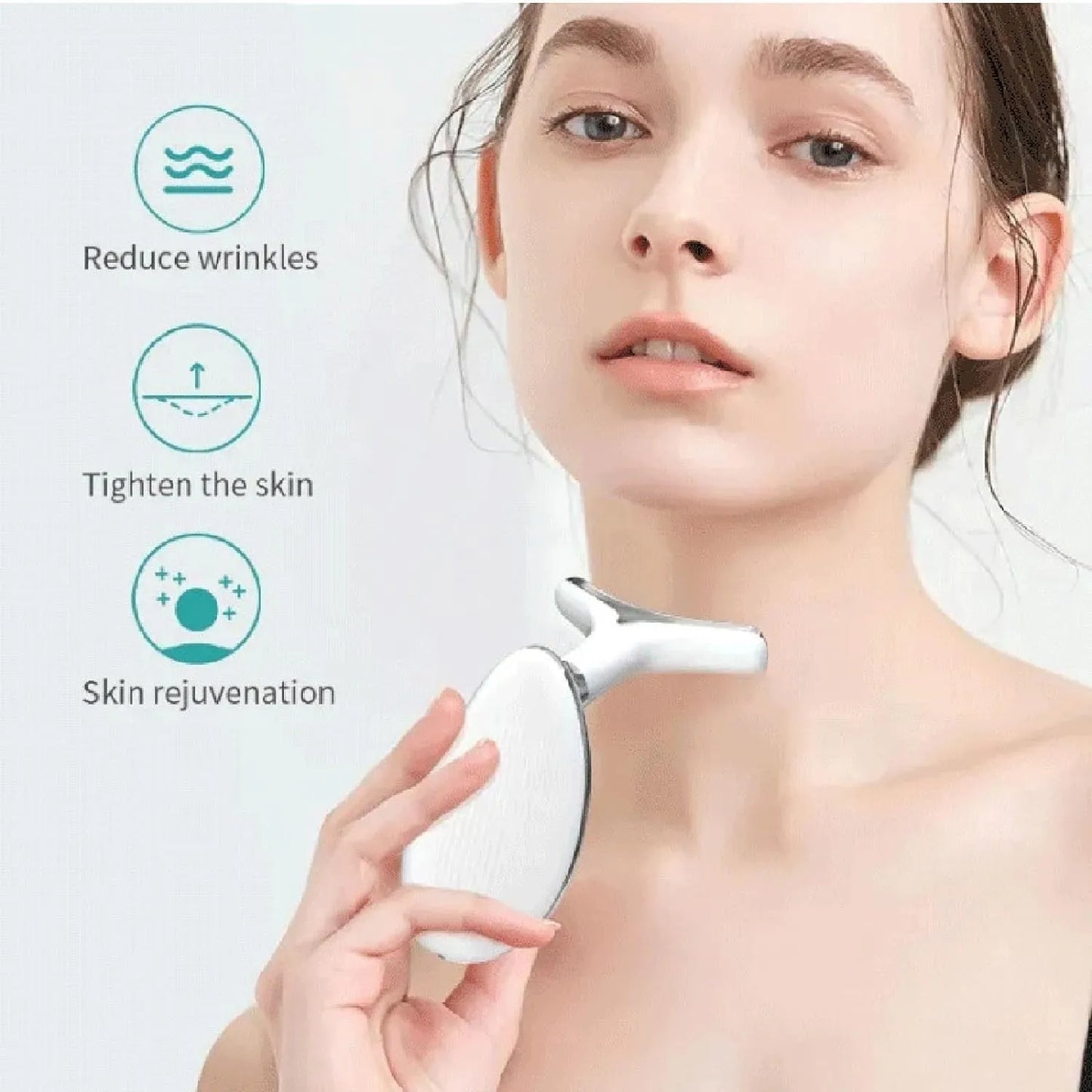 Skin Firming Facial Massage Device - Portable 7 Colors Treatment