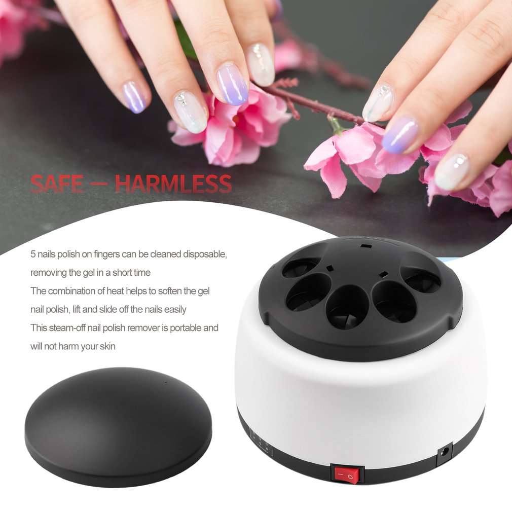 Electric UV Nail Gel Polish Remover Machine for Home Nail Salon.