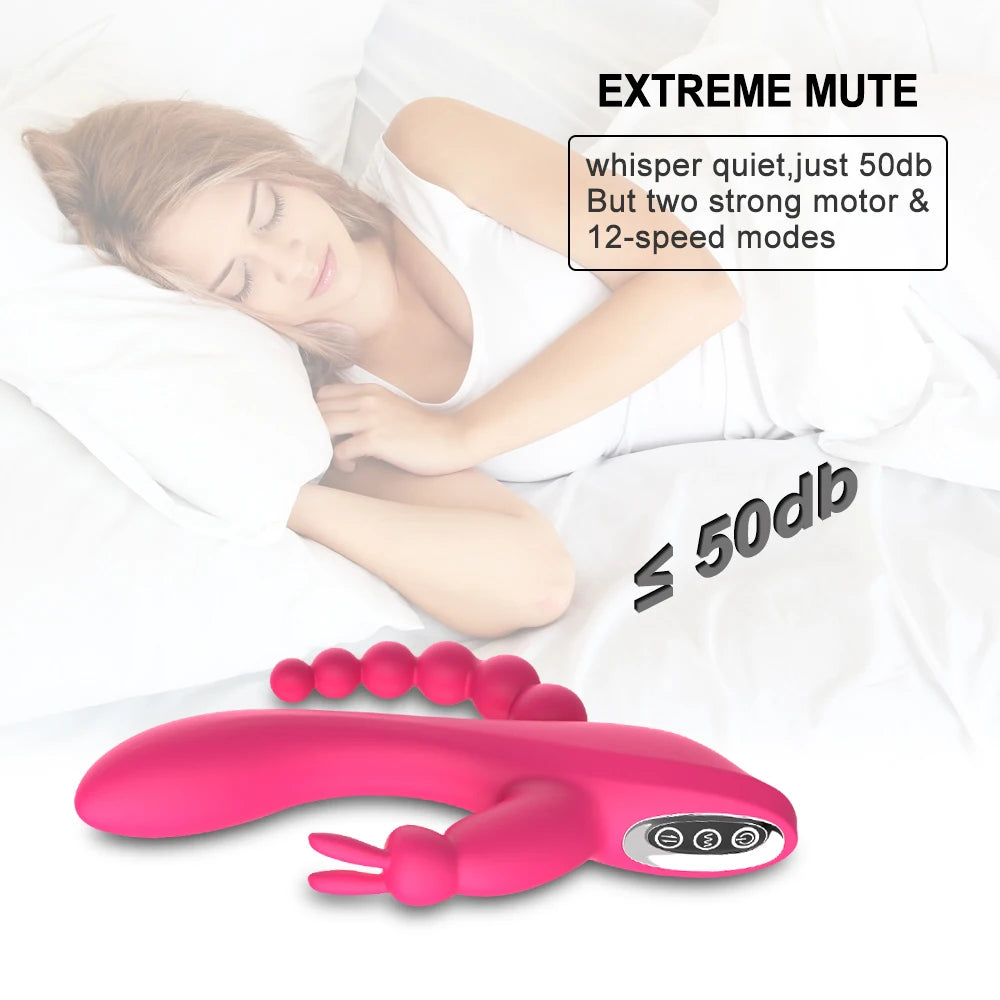 12 Speed Rabbit Vibrator for Women