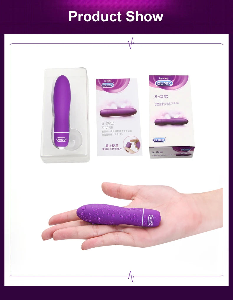 Durex Multi-functional Bullet Vibrator (Waterproof) for Women
