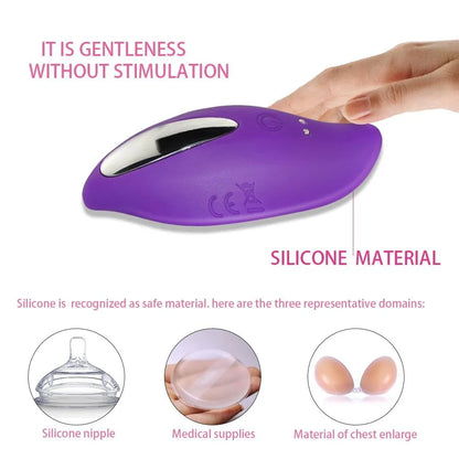 Wireless Remote-Controlled Wearable Vibrator for Adults