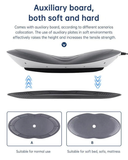 Air Pressure Back Stretch & Heat Massager