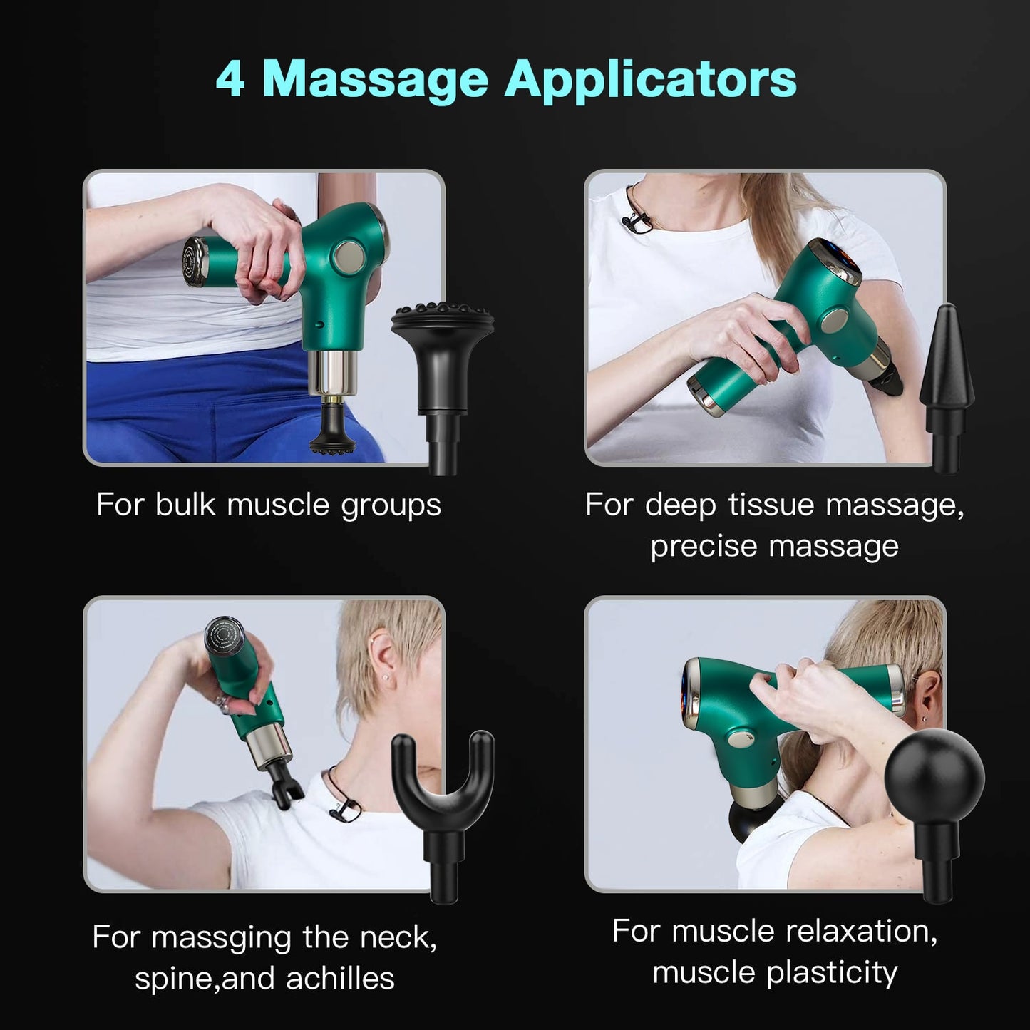 Mini Massage Gun for Deep Vibration Muscle Pain Relief