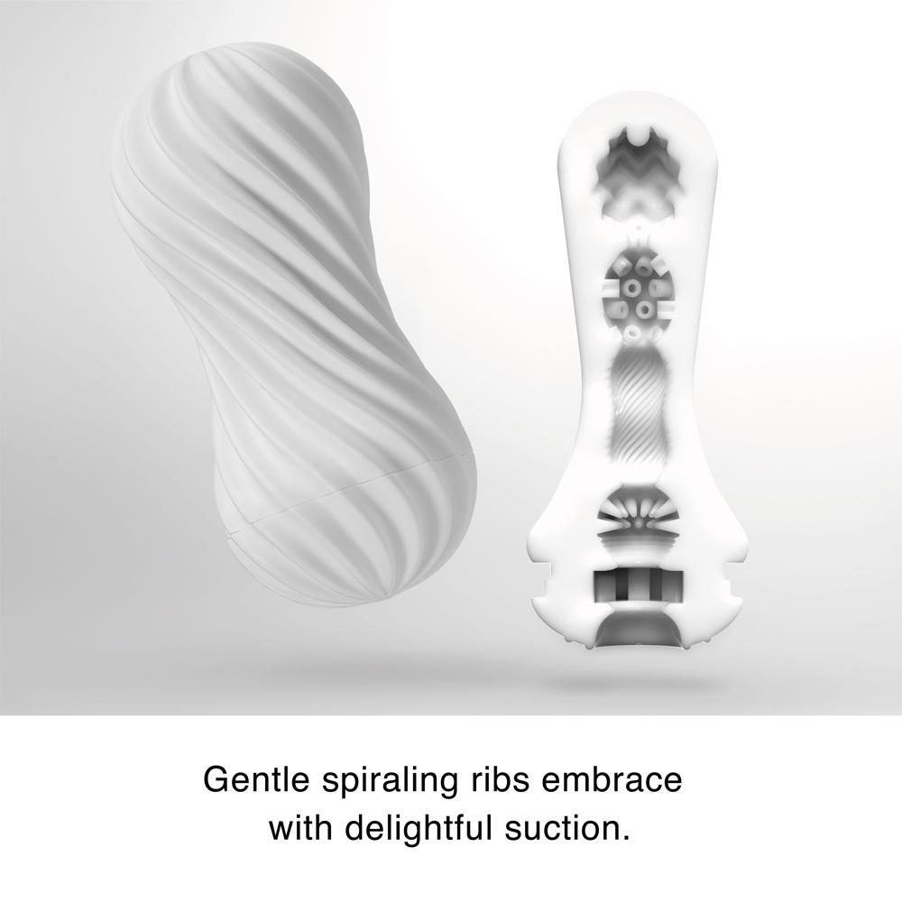 TENGA Flexible Spiralling Reusable Male Masturbator Cup