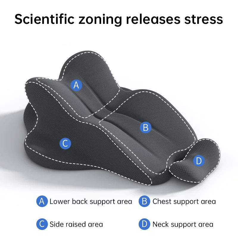 Ergonomic Couples Support Pillow – Multifunctional Waist & Positioning Bed Cushion