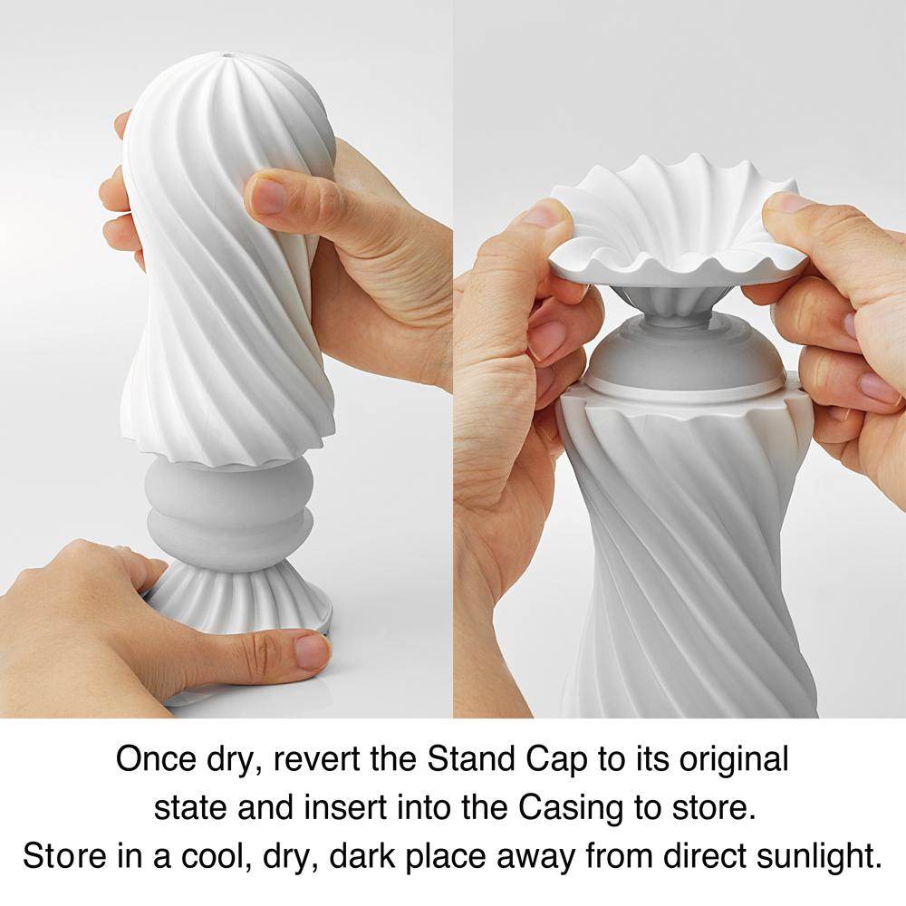 TENGA Flexible Spiralling Reusable Male Masturbator Cup