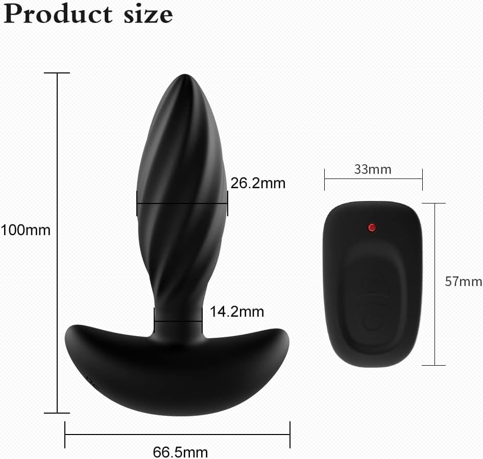 Waterproof Vibrator With 16 Vibration Modes For Anal, Clitoris and Vagina Stimulation