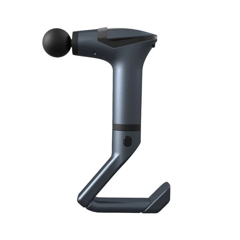 Extended-reach massage gun with pull strap – image 5