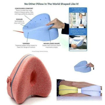 Legacy Leg Memory Pillow Heart-Shaped Slow Rebound Relief Back Hips Knees Support Wedge.