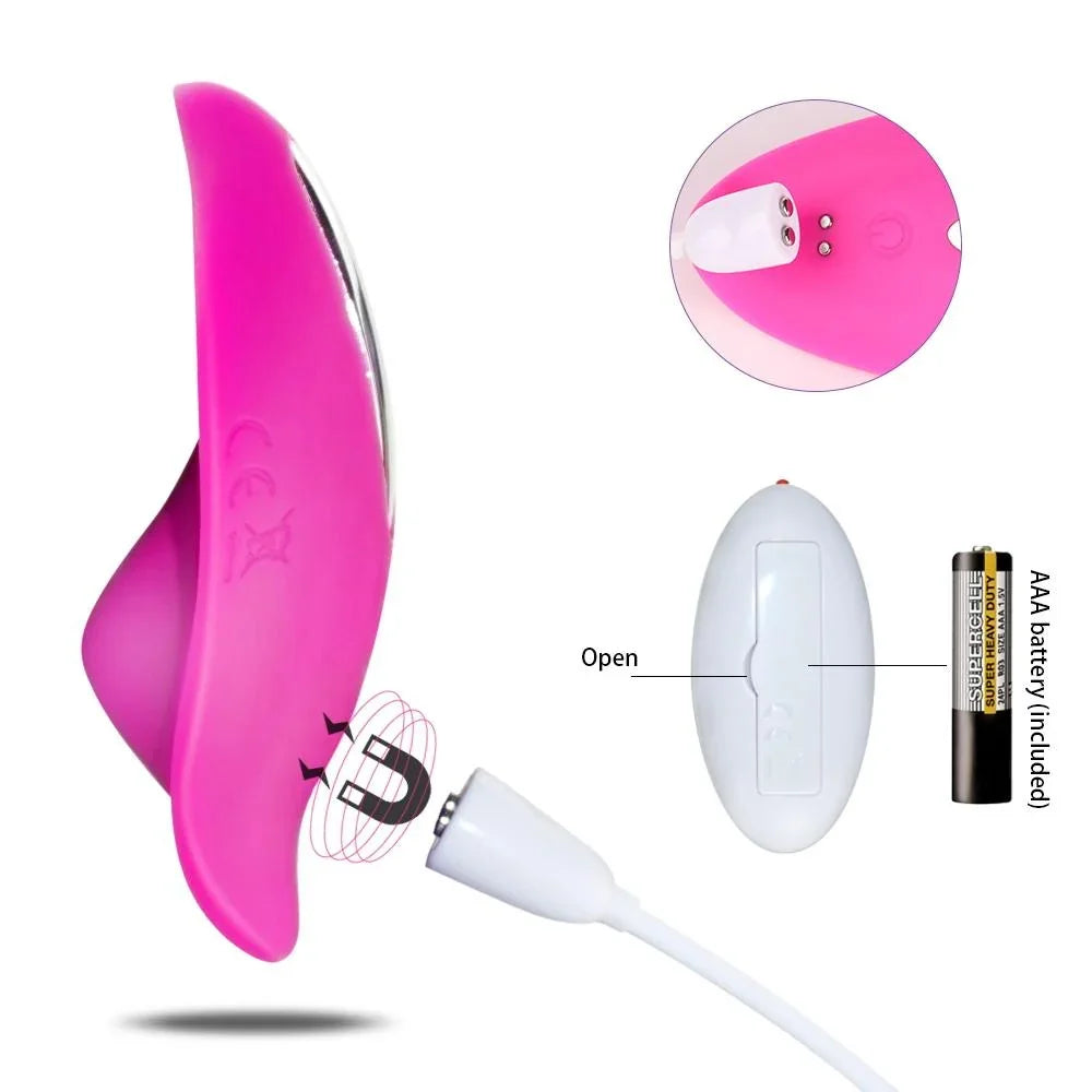Wireless Remote-Controlled Wearable Vibrator for Adults