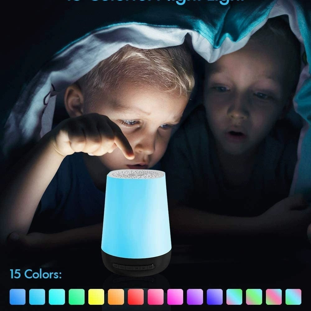 Smart Kids White Noise Night Light | Touch-Control Baby & Toddler Sleep Aid