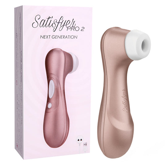 Pro 2 Sucking Vibrators ;G spot Clit Stimulation; Vibration Nipple Sucker