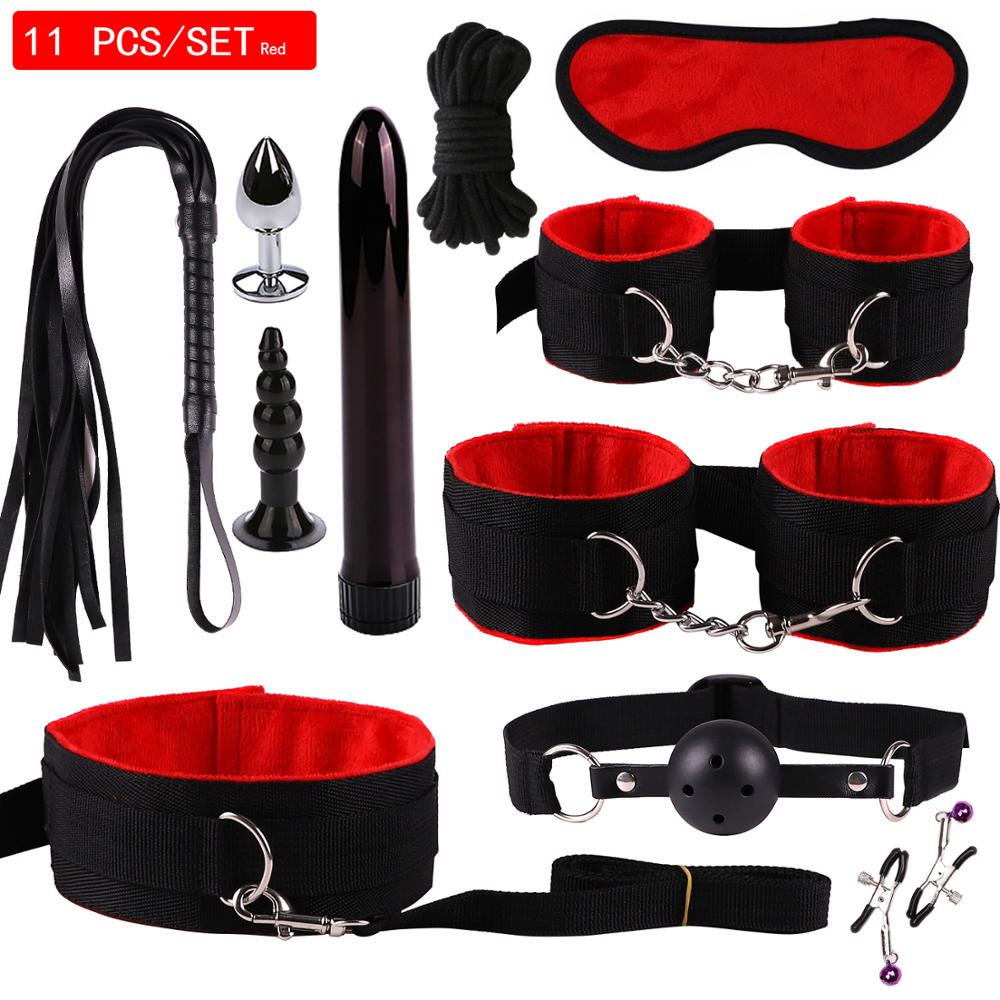 BDSM Set For Couples - Bondage Set (8-11 PCS)