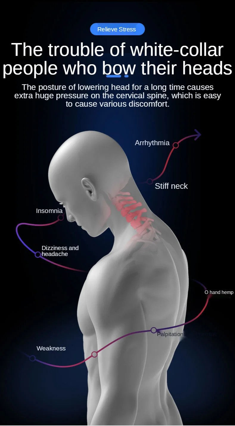 Neck Genie™ - C-Type Cervical, Neck & Spine Traction Device