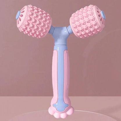 Y-shape handheld muscle massage roller – image 4