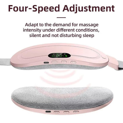 Relieve Menstrual Pain Abdominal Heating Massage Warm Belt Electric Heating Uterus Acupoints Vibrating Massage the Waist