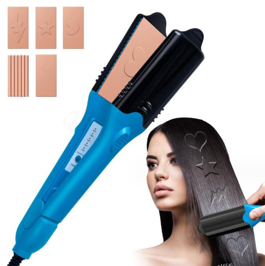 Electric 3D Hair Press Iron Hair Straightener