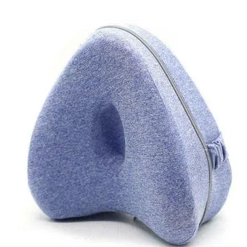 Legacy memory foam leg pillow in blue