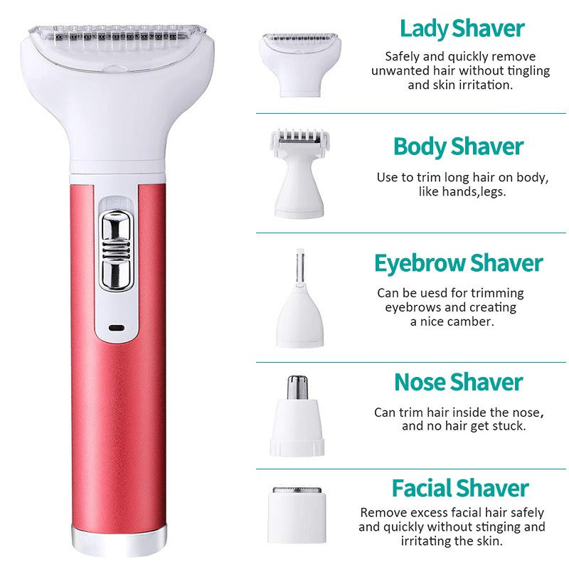 Multifunctional Shaver For Women (5 In 1)