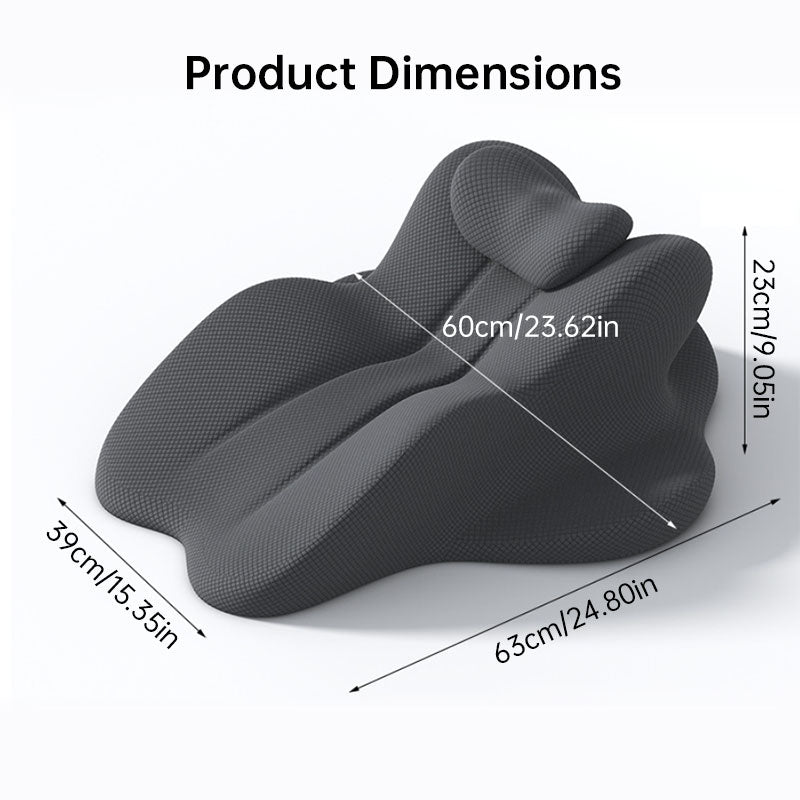 Ergonomic Couples Support Pillow – Multifunctional Waist & Positioning Bed Cushion
