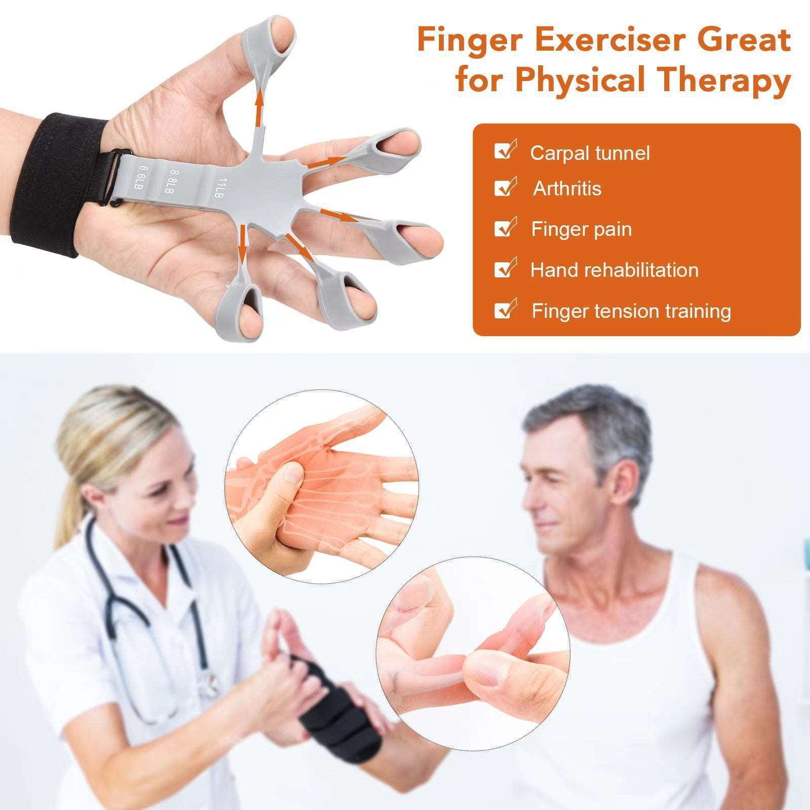 Grip Training Device for Finger strength and Arm Muscle