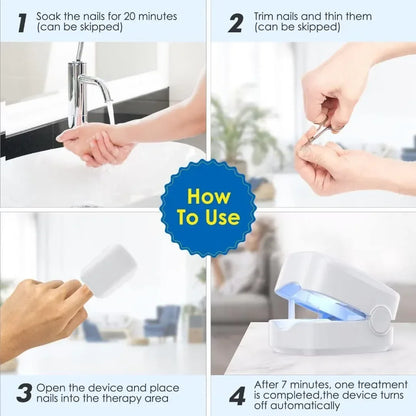 Portable Rechargeable Nail Care Light