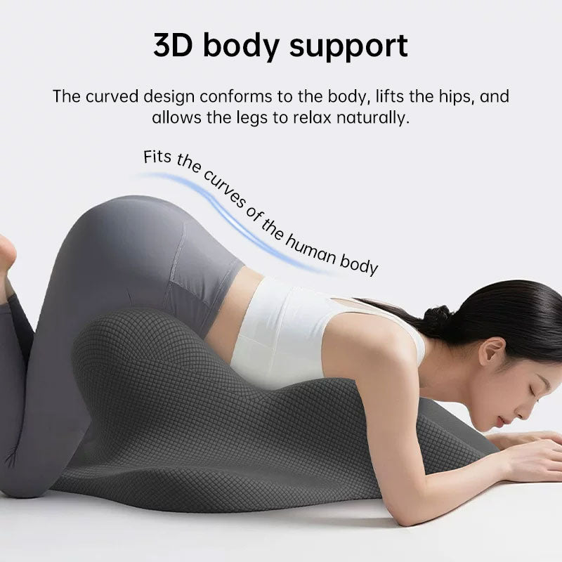 Ergonomic Couples Support Pillow – Multifunctional Waist & Positioning Bed Cushion