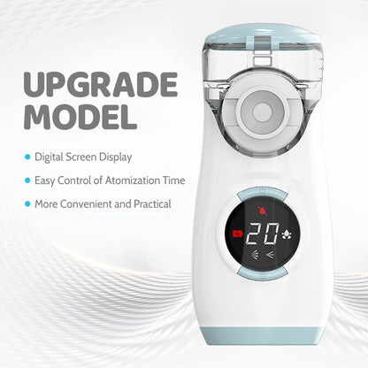 Portable Mesh Nebulizer with Digital Display