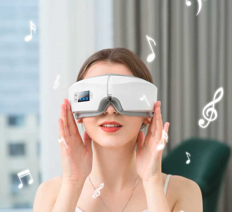 4D Air Pressure Eye Massager with Bluetooth