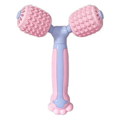 Y-shape handheld muscle massage roller – image 1