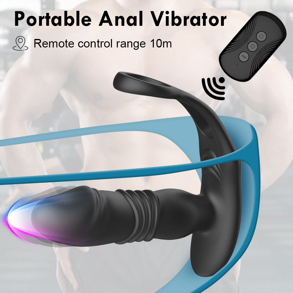 Remote Control 3 in 1 Anal Vibrator