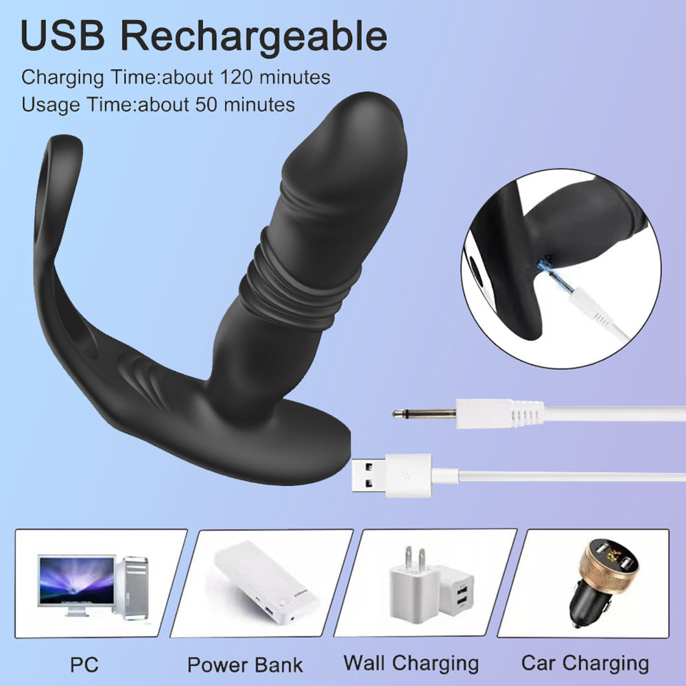 Remote Control 3 in 1 Anal Vibrator