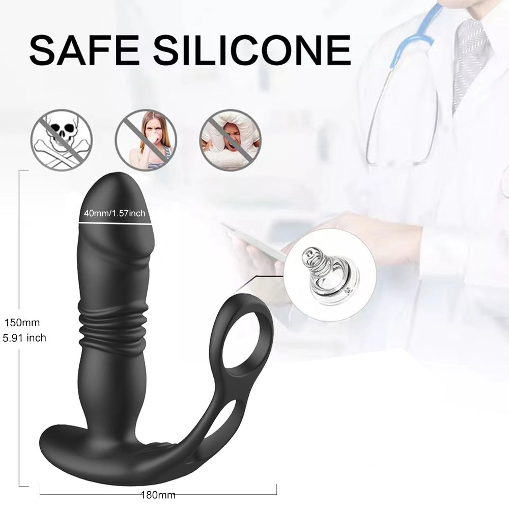 Remote Control 3 in 1 Anal Vibrator