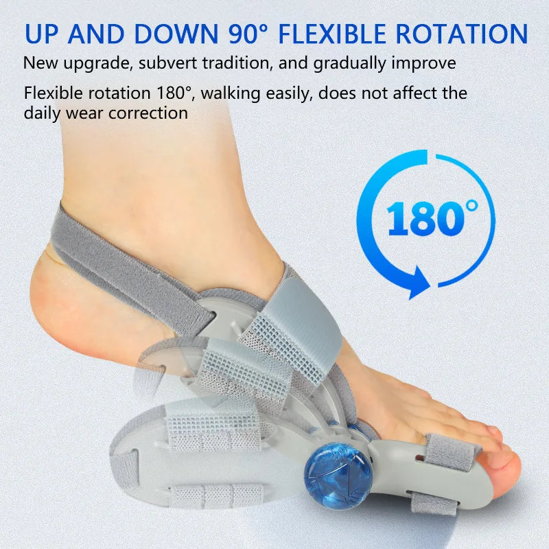 Bunion Corrector; Rotatable Toe Separator