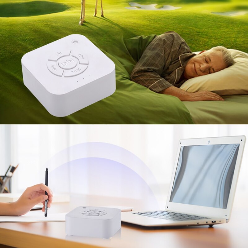 CalmWave White Noise Sleep Machine – Baby Soother & Insomnia Relief Sound Machine