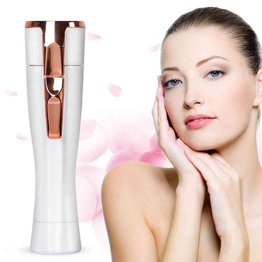 Women Painless Razor Depilator Electric Facial Shaver Hair Remover Portable USB Rechargeable Body