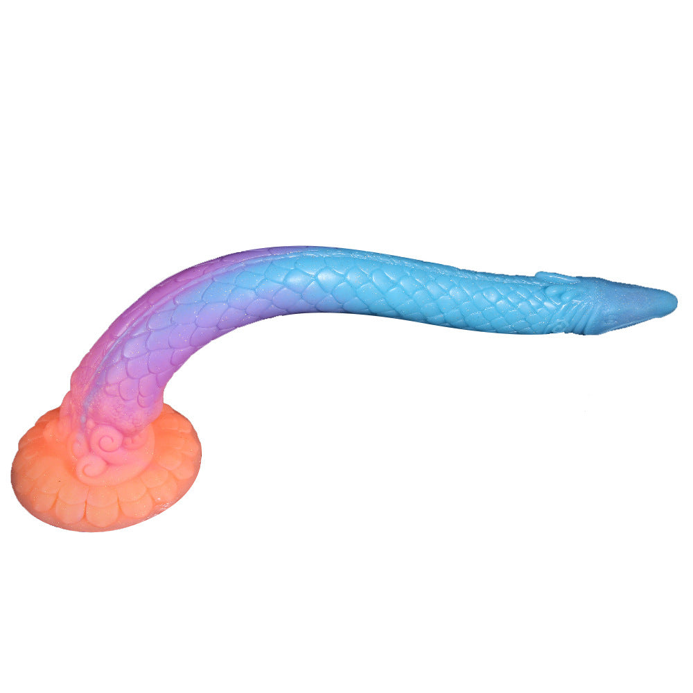 Flying Dragon Colour Luminous Dildo, Anal Whip/Plug