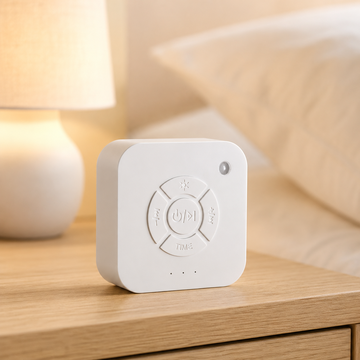 CalmWave white noise machine with easy-to-use controls