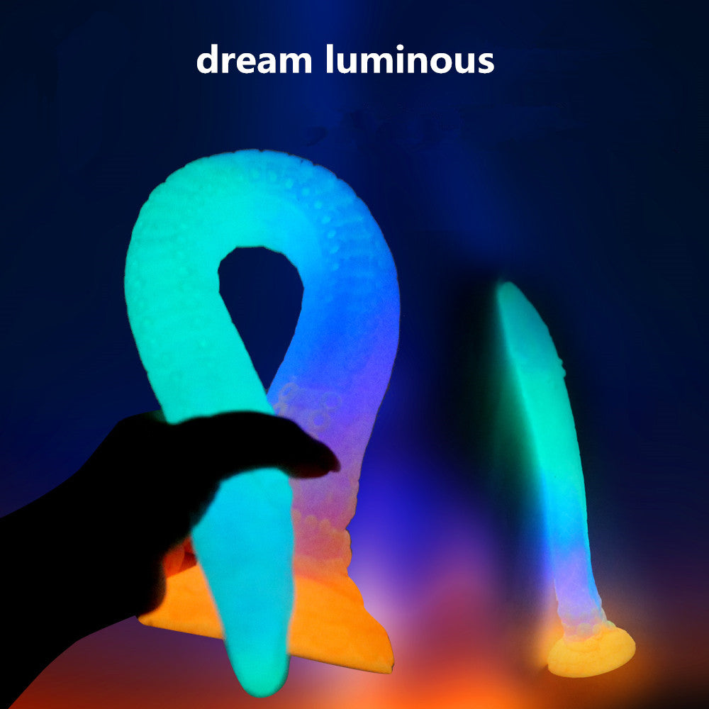 Flying Dragon Colour Luminous Dildo, Anal Whip/Plug