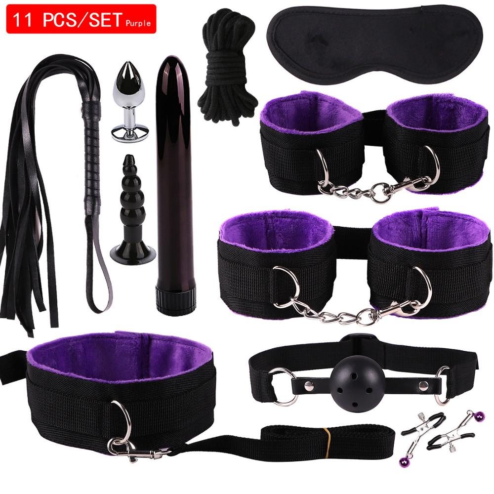 BDSM Set For Couples - Bondage Set (8-11 PCS)