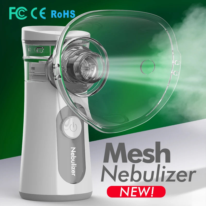 Handheld Portable (Autocleaning) Inhale Silent Nebulizer