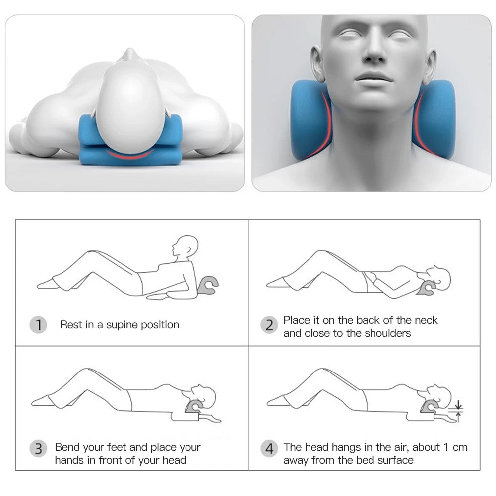 Neck Genie™ - C-Type Cervical, Neck & Spine Traction Device