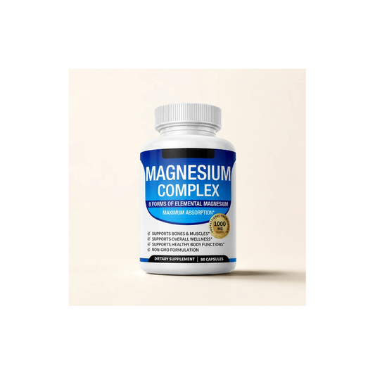 MagniVital 8 Magnesium Complex bottle with 90 capsules